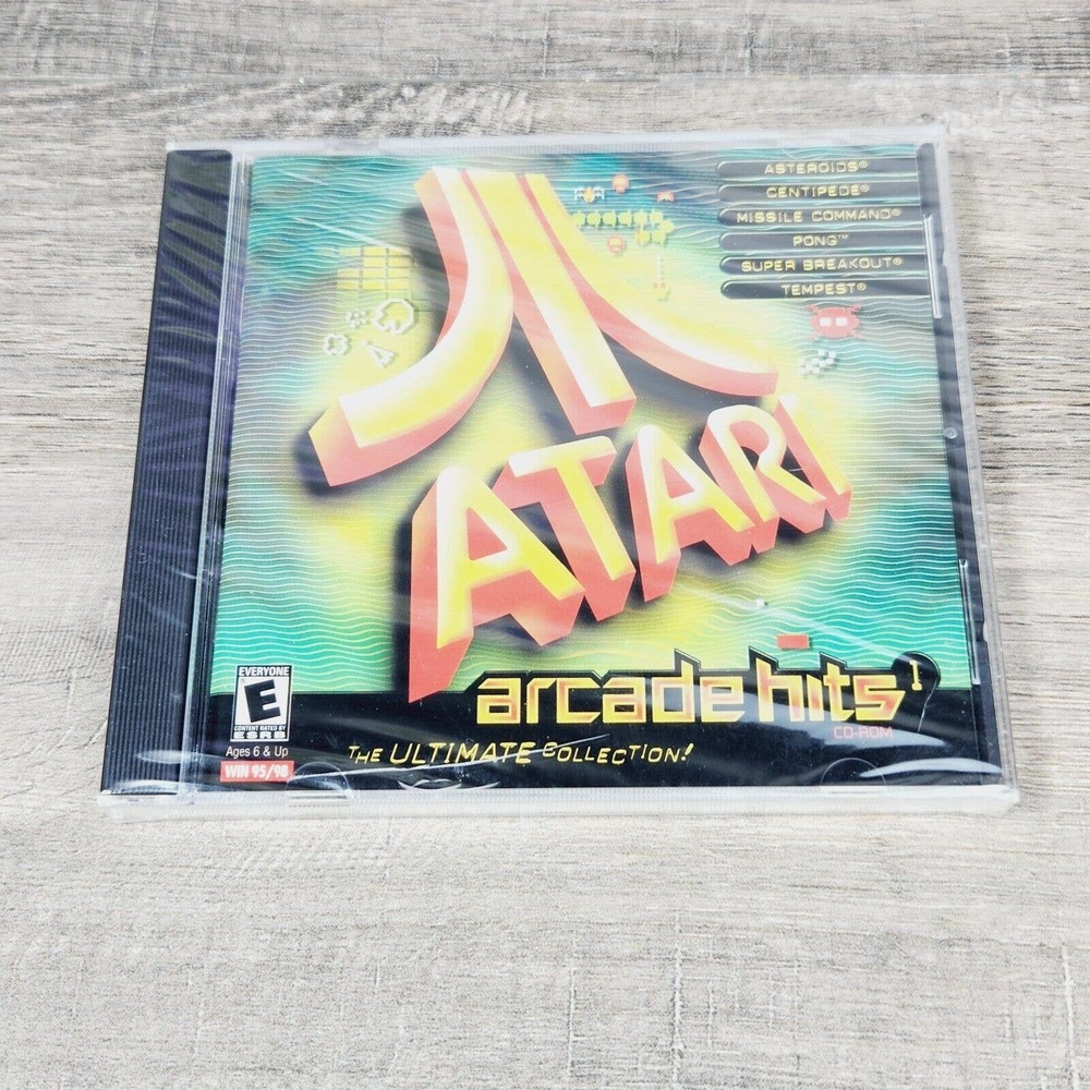 Atari Arcade Hits Vol 1 (PC, 1999 Hasbro) NEW SEALED